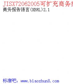 JISX72062005񱨸(XBRL)2.1