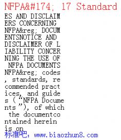 NFPA® 17 Standard for Dry Chemical Extinguishing Systems 2013 Edition