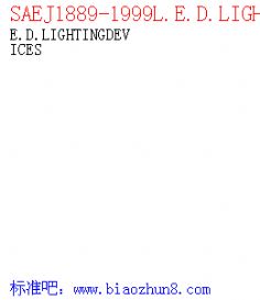 SAEJ1889-1999L.E.D.LIGHTINGDEVICES
